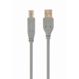 GEMBIRD Cable USB 2.0 A/B Macho-Macho 1.8m Gris Precio: 4.79000038. SKU: B189AA7EZH