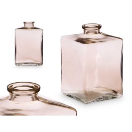 Frasco de Cristal Cuadrado Gris Giftdecor 8x12x8 cm - Vidrio (12 Unidades) Precio: 24.50000014. SKU: B18G9DXW5L