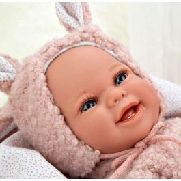 Muñeca elegance babyto rosa con manta (muñeca de peso) 35 cm cuerpo blando Muñeca elegance babyto rosa con manta (muñeca de peso) 35 cm cuerpo blando