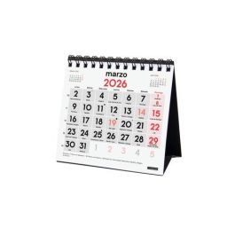 Finocam XXS-110x100 mm Mv Neutro Calendario de Sobremesa Anual Números Grandes 2026, con Espiral Doble Precio: 2.59000016. SKU: B18LH66YGA