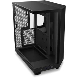 NZXT H6 Air Flow Midi Tower PC Negro - 3x120mm Ventiladores, Soporte ATX/microATX/Mini-ITX, Vidrio Templado, CC-H61FB-01