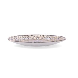 Bidasoa Deneb Hydrozero Plato Llano de Porcelana, Cerámica, 27 cm, Marrón, Acabado Brillo, Apto para Lavavajillas y Microondas