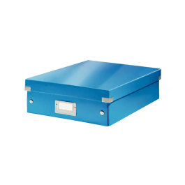 Caja Para Almacenamiento Leitz Click&Store Organizadora 85% Carton Reciclado Mediana 280X100X370 Mm Azul Precio: 18.69000001. SKU: B1FWNGHQD9