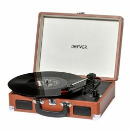 TOCADISCOS DENVER VPL-120 BROWN - ALTAVOCES 2X 1W - SALIDA PARA AMPLICADOR - USB TIPO B - SOFTWARE DE GRABACIÓN PARA CONVERTIR VINILOS AL PC Precio: 62.50000053. SKU: B19SYP6XET