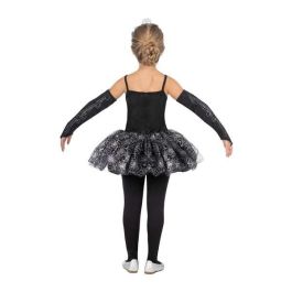 Disfraz bailarina esqueleto tiara, vestido, mitones y mallas talla 7-9 y Disfraz bailarina esqueleto tiara, vestido, mitones y mallas talla 7-9 y