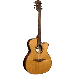 LAG Guitarra Acústica Auditorium Slim Cutaway 118 A/E - Natural