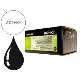 Lexmark Toner 70C2HKE Schwarz Tóner Negro Rendimiento 4.000 Páginas Precio: 186.49999951. SKU: B13Z948K7Z