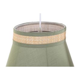 DKD Home Decor Lámpara Techo Urban Natural Verde 30 x 28 x 30 cm (2 Unidades)