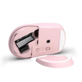 HP Ratón Inalámbrico Silencioso 400 Quiet Pink EURO (P) RF Wireless + Bluetooth 6000 DPI