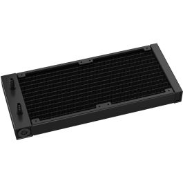 DeepCool LE240 V2 Refrigeración Líquida Todo en Uno para CPU, 2 Ventiladores de 12cm, Sockets LGA 1700/AM5/AM4, Negro
