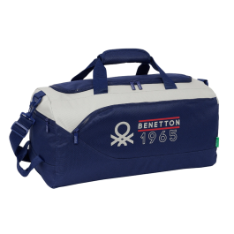 Bolsa de Deporte Benetton Varsity Gris Azul marino 50 x 25 x 25 cm Precio: 25.7900005. SKU: B1E9QYEW44