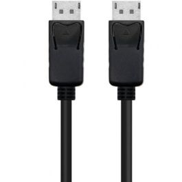 NANO CABLE 10.15.2701-L150 Cable DisplayPort DP/M - DP/M Negro 1.5m Versión 1.2 Soporta 4K 60Hz 240Hz 3D 21.6 Gbit/s CCS Bidireccional Plug & Play RoHS