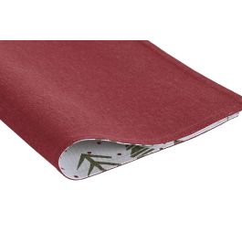 DKD Home Decor Individual de Navidad Alpina Poliéster con Árboles Verde y Blanco 30x45 cm