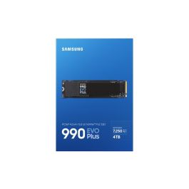 Samsung MZ-V9S4T0BW Disco SSD Interno 990 EVO Plus 4TB M.2 2280 PCIe 5.0/4.0 NVMe Velocidad Lectura 7250 MB/s Compatible PS5 y PC