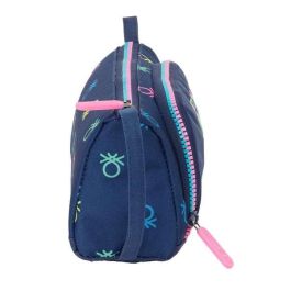 Estuche Escolar Benetton Cool Azul marino 20 x 11 x 8.5 cm