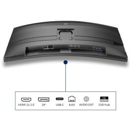 Philips 34B2U5600C Monitor Curvo LCD 34" Dual QHD (3440x1440) 120Hz 4ms, HDMI, DP, USB-C, Gris