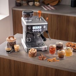 Cafetera Express de Brazo Cecotec Power Espresso 20 Barista 2200 W Negro 20 bar