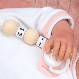 Muñecas Arias Muñeca Reborn Lola 40 cm Cuerpo Blando con Capazo Muñeco con Peso Español