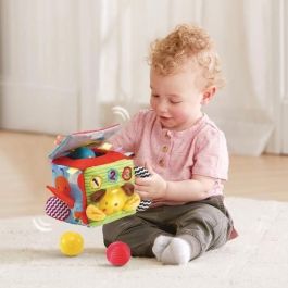 Vtech Baby 528205 Cubo interactivo del despertar sensorial para bebés 3-24 meses