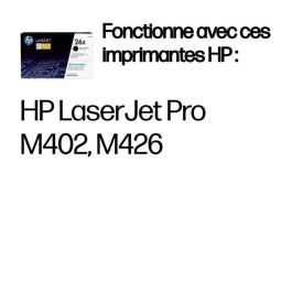 Hp Toner Negro Laserjet Pro M402Dn - M402N- M402D - M426Dw - M426Fdn - M426Fdw - 26X