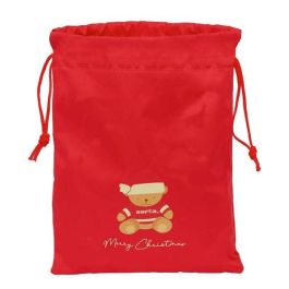 Safta Saquito Plano Osito Rojo Felices Fiestas 26x34x1cm Precio: 7.79000057. SKU: B1GNWXTVHM