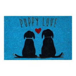 Edm Felpudo 60x40cm modelo perros, fibra de coco y pvc, diseño azul Precio: 12.79000008. SKU: S7902887