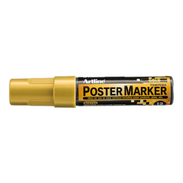 Artline Rotulador EPP-12 Poster Marker Punta Rectangular 12 mm Color Oro