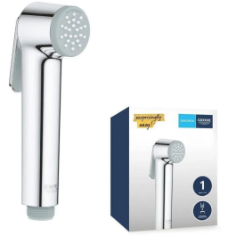 Grohe 26351000 Rociador de Ducha Vitalio, Ducha de Mano con Gatillo, 1 Chorro, Cromo, Antical, Ahorro de Agua Precio: 36.79000039. SKU: B12QFKFSTH