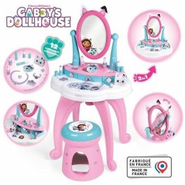 Smoby Gabby y la Casa Mágica Tocador Infantil 2 en 1 con Taburete y 12 Accesorios, Espejo Regulable Precio: 83.94999965. SKU: B1BFPYMAV9