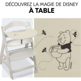 HAUCK AAAPN61081 Mantel individual para trona, 100% silicona de grado alimenticio, diseño Winnie the Pooh Beige
