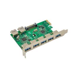 MicroConnect Tarjeta PCIe x1 VL805+VL812 USB3.0 (5+2) Puertos