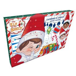 CYP BRANDS Calendario de Adviento The Elf On The Shelf para Niños +3 Años - Celebración de Navidad con Regalo Diario
