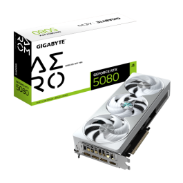 GIGABYTE GeForce RTX 5080 AERO OC SFF 16G Tarjeta Gráfica - 16GB GDDR7, 256 bits, PCI-E 5.0, 2730MHz Core Clock, 3 x DisplayPort, 1 x HDMI, GV-N5080AERO OC-16GD Precio: 1421.49999948. SKU: B1E6KW5D6H