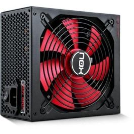 Nox NXS650 Fuente de Alimentación ATX 650W con PFC Activo, 87% Eficiencia, Ventilador 140mm Ultra Silencioso y compatible con SLI/Crossfire.