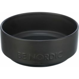 Comedero para Perro Trixie Negro Ø 18 cm 1,2 L