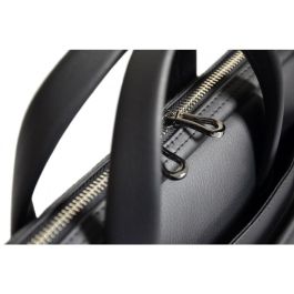 PORT Designs Maletín Zurich Toploading TL 35.6-39.6cm (14-15.6") para Portátil 15", Poliéster/Cuero Sintético, Negro