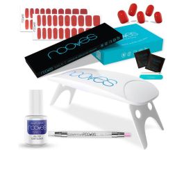Nooves Starter Pack Beauty Red Láminas de Uñas de Gel Premium Estuche 2 Diseños Crimson Red y Piccante con Lámpara UV 8W y Top Coat Precio: 44.9499996. SKU: B1GL5KWCRD