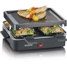 Severin RG 2370 Raclette Grill compacto para 4 personas, fácil de almacenar, ideal para hogares pequeños, superficie de cocción 21x21cm Precio: 40.49999954. SKU: B18CKVPMNF