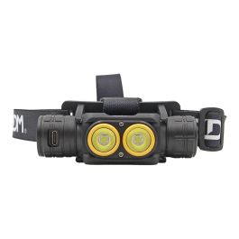 EDM Thunder Track Linterna Frontal LED Recargable 3000 Lúmenes, 5 Modos Luz, IP44, Batería 2600 mAh Tipo-C, con Imán y Cabeza