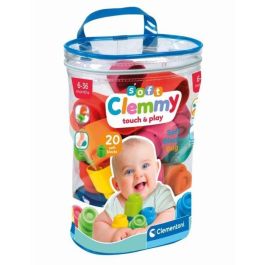 Clementoni - Clemmy Baby - Bolsa de 20 cubos blandos - Mixto - A partir de 9 meses - El cubo blando garantiza seguridad y se puede utilizar en Mac Precio: 25.4999998. SKU: B19DWFEGF8