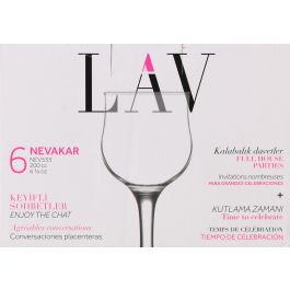 Lav Set 6 Copas Vino Blanco 200 cc (4 Cajas)