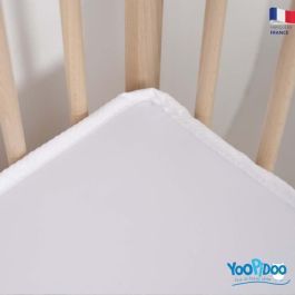 Yoopidoo - Colchón Bebé Básico - 60x120 cm - Cómodo - Sin tratamiento químico - oeko Tex - Fabricación francesa Yoopidoo - Colchón Bebé Básico - 60x120 cm - Cómodo - Sin tratamiento químico - oeko Tex - Fabricación francesa