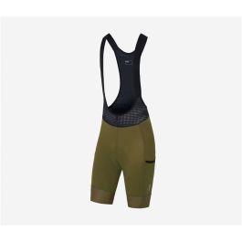 Culotte Hiru Adv Cargo Bibshort Oliva Ciclismo