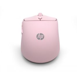 HP Ratón Inalámbrico Silencioso 400 Quiet Pink EURO (P) RF Wireless + Bluetooth 6000 DPI
