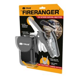 True Multiherramienta Outdoor Firer Anger - Navaja, Alicates, Sierra, Abridor, Bolsa de Transporte True Multiherramienta Outdoor Firer Anger - Navaja, Alicates, Sierra, Abridor, Bolsa de Transporte