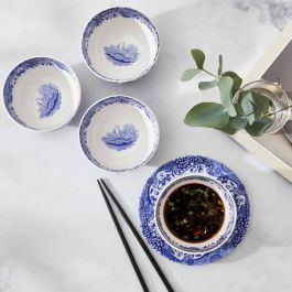 Spode Bol Blue Italian Diámetro 11 cm (4 Unidades)