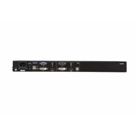 Aten CL3800 Consola KVM LCD Dual Rail Ultra Corta Pantalla Ancha USB HDMI DVI VGA para Racks Someros