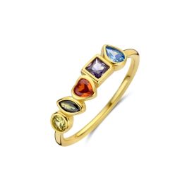 Anillo Mujer New Bling 9NB-1572-58 18 Dorado Anillo Mujer New Bling 9NB-1572-58 18 Dorado
