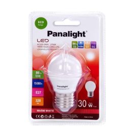 Panasonic-Panalight LDGHV5L27CFE272EPL-ECO Lámpara LED Esférica Frost E27 4W 2700K Panasonic-Panalight LDGHV5L27CFE272EPL-ECO Lámpara LED Esférica Frost E27 4W 2700K