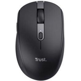 Ratón Inalámbrico por Bluetooth Trust Ozaa Compact Wireless/ Batería recargable/ Hasta 3200 DPI/ Negro Ratón Inalámbrico por Bluetooth Trust Ozaa Compact Wireless/ Batería recargable/ Hasta 3200 DPI/ Negro